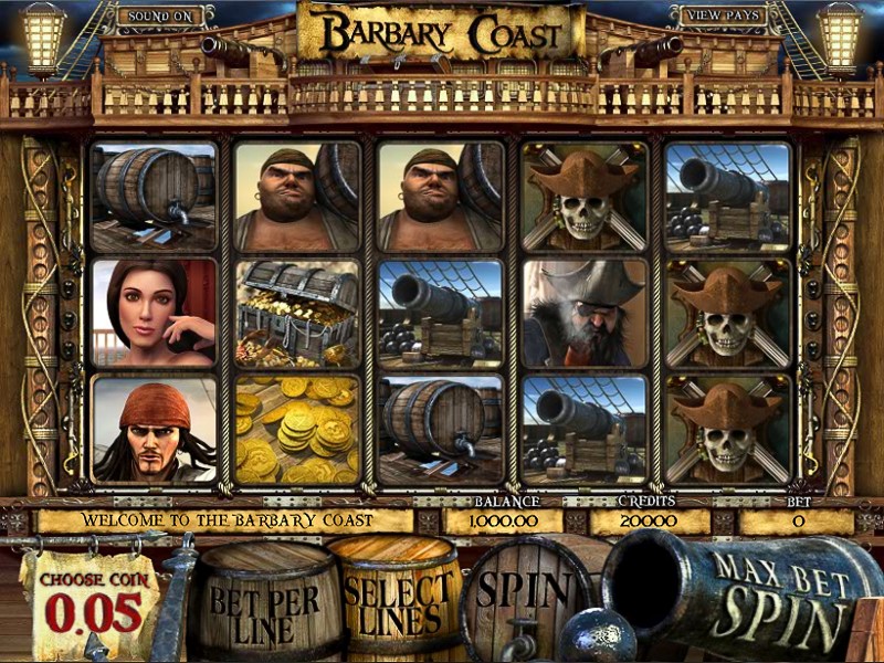 Слот «Barbary Coast» в игровом казино GMSlots